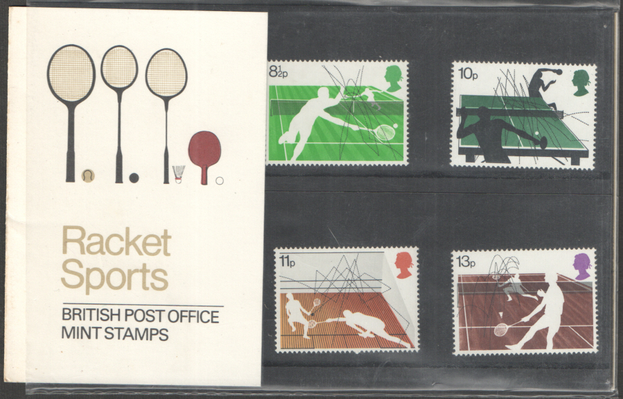 (image for) 1977 Racket Sports Royal Mail Presentation Pack 89 - Click Image to Close